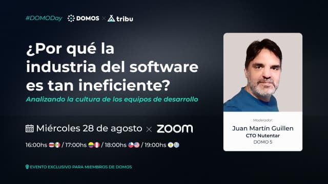 #DOMODay - ¿Por qué la industria del software es tan ineficiente?