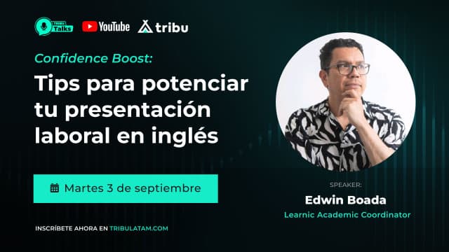  Edwin Boada - Confidence Boost: Tips para potenciar tu presentación laboral en inglés