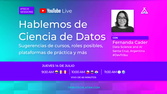 Hablemos de Ciencia de Datos: sugerencias de cursos, roles, plataformas y más