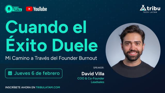 David Villa - Cuando el Éxito Duele: Mi Camino a Través del Founder Burnout