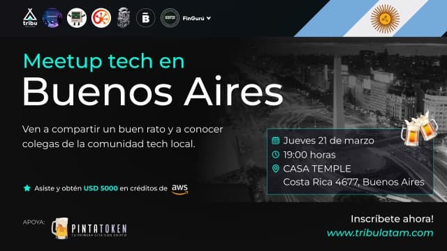 Meetup tech en Buenos Aires