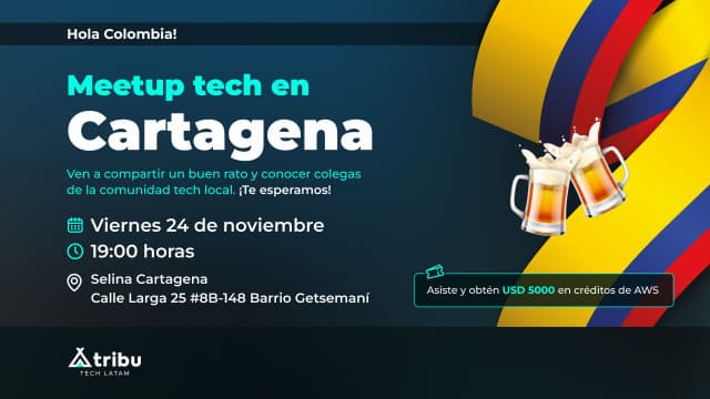 Meetup tech en Cartagena