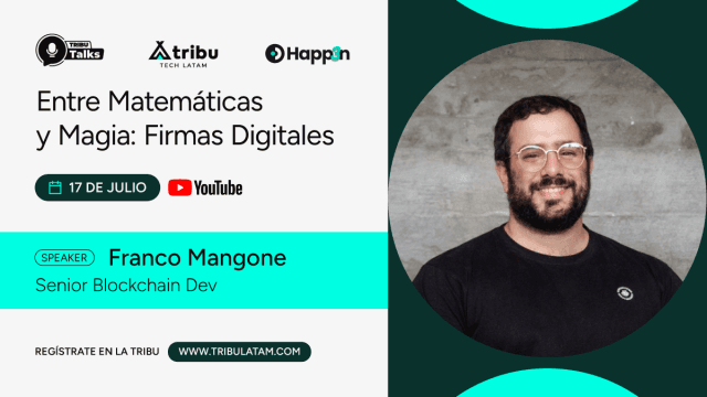 Franco Mangone - Entre Matemáticas y Magia: Firmas Digitales