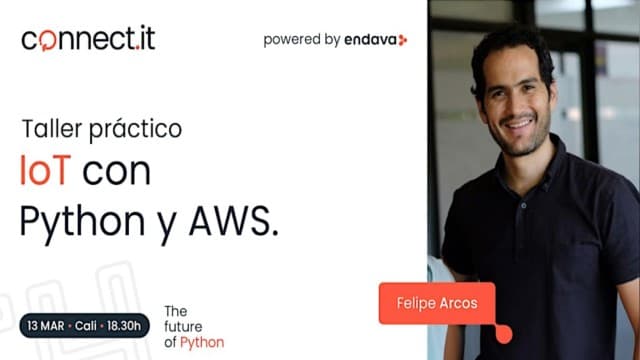 Taller práctico: "IoT con Python y AWS" | Presencial