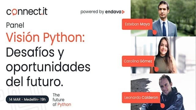 Panel: "Visión Python. Desafíos y oportunidades del futuro" | Híbrido