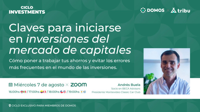 Ciclo Investments - Andrés Buela: Keys to getting started in capital market investments
