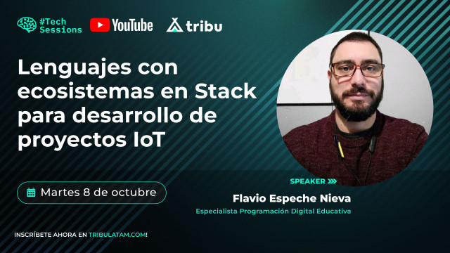 Flavio Espeche Nieva - Lenguajes con ecosistemas en Stack para desarrollo de proyectos IoT